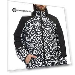 Куртка Element Kh Reverse Puffa Flint Black