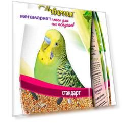 Сухой корм для попугаев Любимчик Стандарт, 500 г