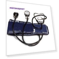 Тонометр MediTech МТ-10 со стетоскопом, манометр с люминесцентным покрытием