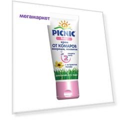 Крем от насекомых Picnic Baby 30285 40 мл