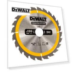 Пильный диск DEWALT CONSTRUCT DT1944, 190/30 мм.