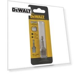 Адаптер для ударного гайковерта внутренний шестигранник DEWALT DT7512, 1/4 дюйма, – внешний квадрат 1/2 дюйма