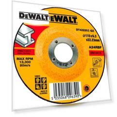 Круг обдирочный по металлу DEWALT DT42220Z, INDUSTRIAL, 115 x 22.2 x 6.3 мм