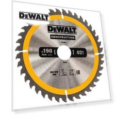 Пильный диск DEWALT CONSTRUCT DT1945, 190/30 мм.