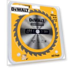 Пильный диск DEWALT CONSTRUCTION DT1940, 184/16 мм.