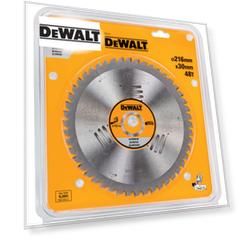 Пильный диск DEWALT METAL CUTTING DT1914,  216/30 мм.