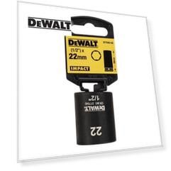 Ударная накидная головка 22MM ½" DEWALT DT7540