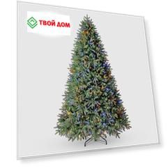 Елка искусственная Polygroup Fraser fir tree 228 см 700 LED