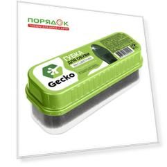 Губка для обуви бесцветная, Homex, Gecko, 101320