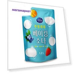 Mukunghwa Жидкость для мытья посуды Kitchen soap Baking Soda м/у, 1,2 л