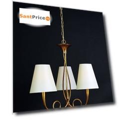 Подвесная люстра Mantra Paola Painted Gold 3542 /3542