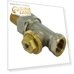 Клапан терморегулирующий Comap R809606, 3/4", прямой, M28, с фиксированным Kv