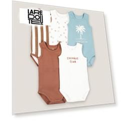 Комплект из пяти боди без LA REDOUTE COLLECTIONS
