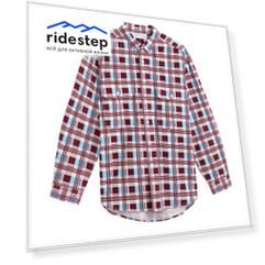 Рубашка LEVIS Skate L/S Woven Printed Burgundy Blue 2022