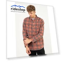 Рубашка RVCA Panhandle Ls Flannel Brick Red 2022