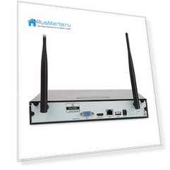 Готовый комплект WiFi видеонаблюдения на 2 уличных 2Mp камеры PST N4102W20-W