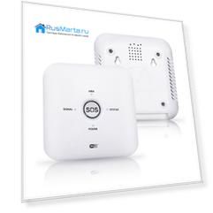 Комплект беспроводной охранной WiFi/GSM сигнализации Страж Смарт для дома квартиры дачи