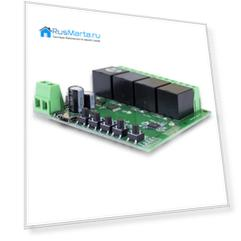 Умное WiFi реле Ps-Link на 4 канала ST-DC4