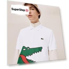 Поло Lacoste CROCO SERIES