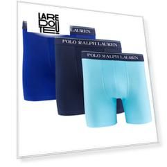 Комплект из 3 трусов-боксеров длинных POLO RALPH LAUREN