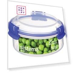 Контейнер для хранения круглый Sistema Klip it 0.3 л (1303)