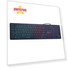 Клавиатура Oklick 420MRL черный USB