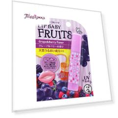 Бальзам для губ MENTHOLATUM LIP BABY FRUITS Виноград и лесные ягоды 4,5 г