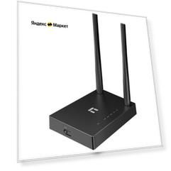 Wi-Fi роутер netis N4 универсальный, черный
