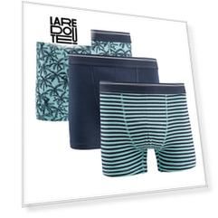 Комплект из трех трусов-боксеров LA REDOUTE COLLECTIONS