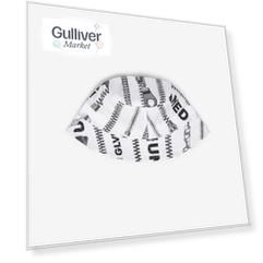 Панама с принтом белая Gulliver