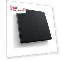 Двухклавишный беспроводной выключатель FERON TM82 SMART 41723