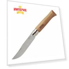 Нож походный Opinel N12 нержавеющая сталь, рукоять из бука (001084)