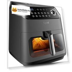 Аэрофритюрница Kyvol AF600, 1350 Вт., сенсорное, Wi-Fi, Рецепты 100+
