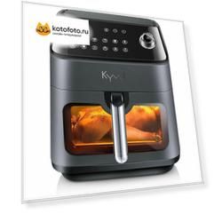 Аэрофритюрница Kyvol AF200W, 1050 Вт., сенсорное, Wi-Fi, Рецепты 100+
