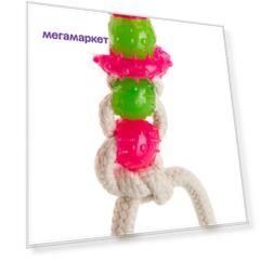 Грейфер для собак Comfy канат с 7 элементами, длина 16 см