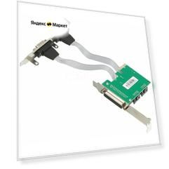 Контроллер PCI-E WCH382 1xLPT 2xCOM Ret