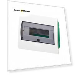 Бокс SE Easy9, 1 ряд, 12 модулей, встраиваемый, IP40, белый, EZ9E112S2FRU