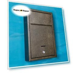 Ящик почтовый с замком, «Альфа Люкс», бронзовый 7721139s