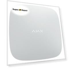 Ajax Hub Plus центр управления системой (белый)