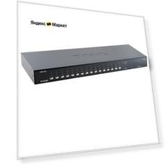 Переключатель D-Link KVM-450 16-портовый переключатель KVM с портами PS2/USB