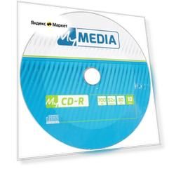 Диск MYMEDIA CD-R 700 Mb 52x Pack wrap (10шт) (69204)