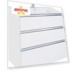 Тумба Roca The Gap 805х46х865 Белый глянец (7857553806)