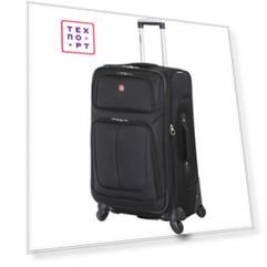 Чемодан Wenger Sion, черный, 41x26x70 см, 56 л, шт
