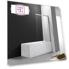 Шторка для ванны Cezares Slider VF-11 90х150 прозрачная, хром (SLIDER-VF-11-90/150-C-Cr)