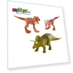 Набор фигурок Jurassic World "Мини-динозавры" 3 шт, вид 3