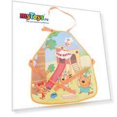 Фартук для труда Kinderline "Три кота"