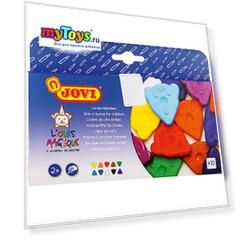 Восковые мелки JOVI, 10 цветов