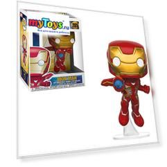 Фигурка Funko POP! Bobble: Marvel "Мстители: война бесконечности" Железный Человек, 26463
