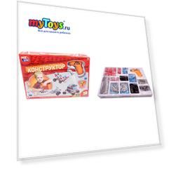 Конструктор ABtoys "Кид Блок" 10 в 1 с шуруповёртом, 552 детали