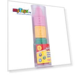 Play-Doh Восковые мелки для самых маленьких 4 шт. Размер 14 х 3,7 х 3,7 см.